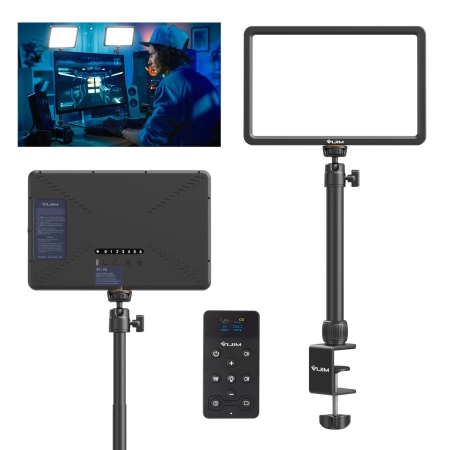 Lampa wideo VIJIM K20 Key Light LED z pilotem 600 lumenów 10 W