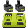 Zestaw 2x Akumulator 18V 5.5Ah + Ładowarka P118 Kompatybilny z Ryobi One+