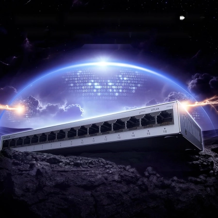 UGREEN CM739 Przełącznik sieciowy LAN 16 portów 1000 Mb/s  izolacja portów