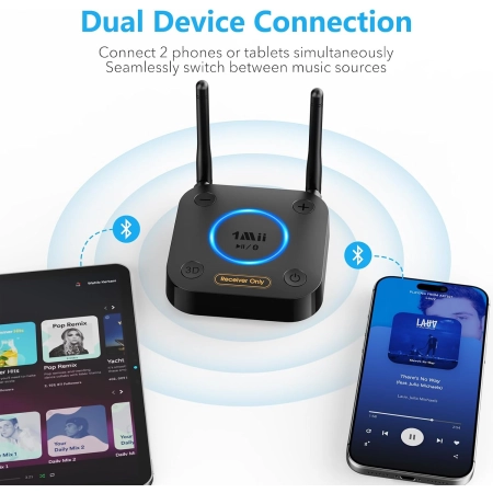 Odbiornik 1Mii B06Pro Audio Bluetooth Wysoka Jakość Dźwięku