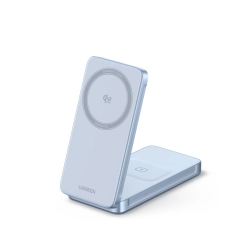 Ugreen MagSafe szybka ładowarka indukcyjna 2w1 Qi2 25W iPhone Watch AirPods