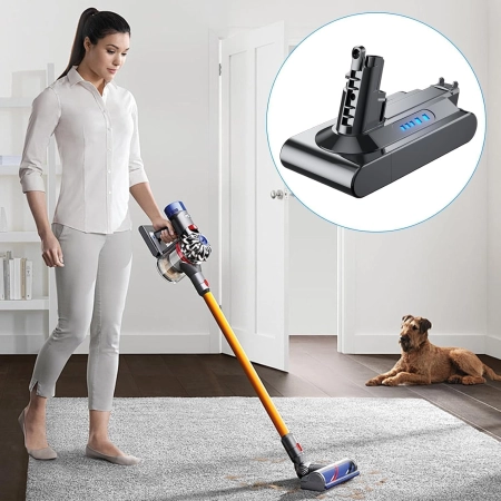 Uniwersalna Wydajna Bateria Akumulator do Dyson V10 SV12 6000mAh
