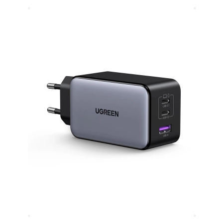 UGREEN Nexode USB C zasilacz ładowarka 100W 3-portowy szybkie ładowanie