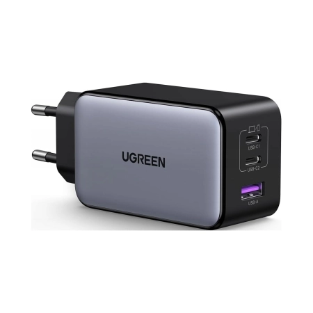 UGREEN Nexode USB C zasilacz ładowarka 100W 3-portowy szybkie ładowanie