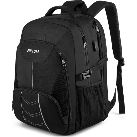 Bardzo duży plecak na laptop 55L USB 18.4