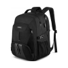 Plecak na laptop 17 cali 50 l USB wodoodporny czarny LIWAG