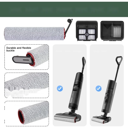 Zestaw Dreame H12 Pro Ultra/H13 Pro części zamienne 7 sztuk do odkurzacza