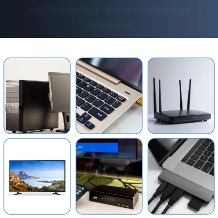 Wtyk RJ45 Cat7 Beznarzędziowy 10Gbps Ekranowany 2 szt