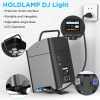 4x UKING ZQ01528 108 W LED PAR RGBWA+UV z akumulatorem i DMX
