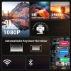 Projektor WIELIO Full HD 1080P 4K WiFi Bluetooth 5.2 Cichy 30dB 120°