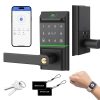 Zamek elektroniczny TTLock Model123 czarny na kod szyfr odcisk palca