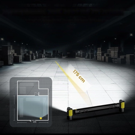 Lampa warsztatowa ETOOLAB Lampa LED żółty 1200lm 5200mAh