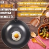 diig Patelnia wok z pokrywką, 33 cm, ze stali węglowej