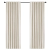 Zasłony INOVADAY 100% zaciemniające beżowe 245x140 cm 2 panele R14