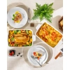 Forma Do Pieczenia Porcelanowa 33x23x8 Cm 4.2L Uchwytami