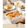Forma Do Pieczenia Porcelanowa 33x23x8 Cm 4.2L Uchwytami