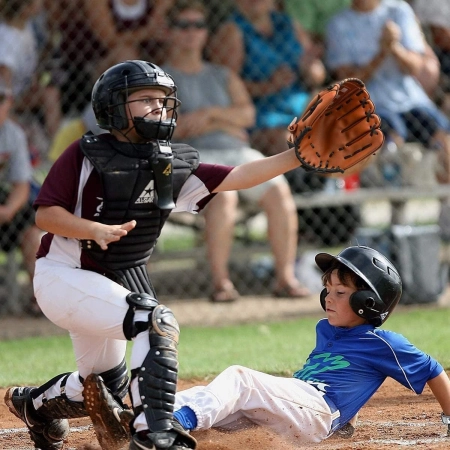LeapBeast Prawa ręka rękawice baseballowe – rękawice softball z piłką, dla