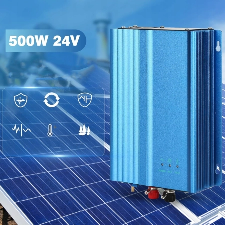 Inwerter sieciowy DEWIN SY2402V01272, MPPT 500 W, 24 V (AC 220 V)