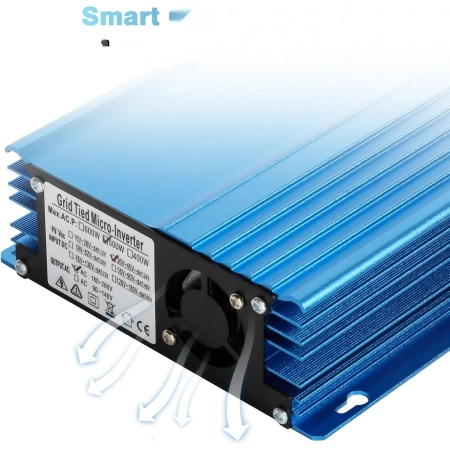 Inwerter sieciowy DEWIN SY2402V01272, MPPT 500 W, 24 V (AC 220 V)