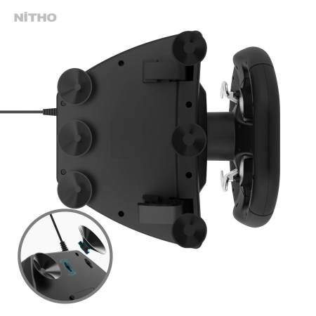 KIEROWNICA WYŚCIGOWA I PEDAŁY PC, PS4, Xbox One, Xbox Series X/S, Switch