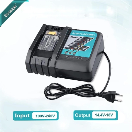 2 sztuki Akumulator 18V Zamienny Makita DC18RC 5Ah z ładowarką 3A komplet