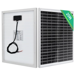 ECO-WORTHY Panel słoneczny 25 W, 12 V, ECO-WORTHY Panel słoneczny 25 W, 12 V,