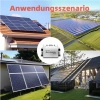 Inwerter do elektrowni falownik KS-800 IP65 wodoodporny z WLAN do 2 paneli