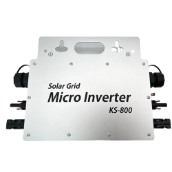 Inwerter do elektrowni falownik KS-800 IP65 wodoodporny z WLAN do 2 paneli