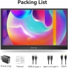 ZFTVNIE HD140 Przenośny 14-calowy monitor FHD 1080P IPS HDR do PC Xbox PS5