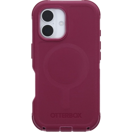 Etui OtterBox Defender Series MagSafe iPhone 16 Czerwony Super Wytrzymałe