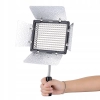Lampa wideo EMART LED ściemniana z 9 filtrami kolorowymi 5500K 66 LED