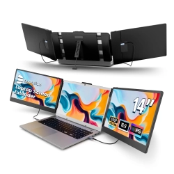 Monitor LCD Domyfan S2 2x 14 " 1920 x 1080 px IPS / PLS