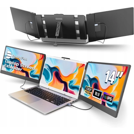 Monitor LCD Domyfan S2 2x 14 