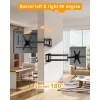 WHYFONE WF9427 Regulowany Uchwyt TV 121 cm Wytrzymałe Ramię Z Obrotem