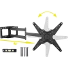 WHYFONE WF9427 Regulowany Uchwyt TV 121 cm Wytrzymałe Ramię Z Obrotem