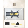 WHYFONE WF9427 Regulowany Uchwyt TV 121 cm Wytrzymałe Ramię Z Obrotem