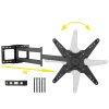 WHYFONE WF9427 Regulowany Uchwyt TV 121 cm Wytrzymałe Ramię Z Obrotem