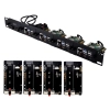 Uchwyt GeeekPi 1U Raspberry Pi 5 1x PCIe do SSD pod 19-calowy stelaż