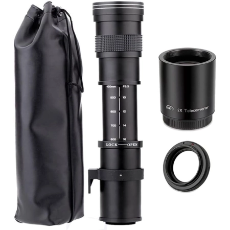 Teleobiektyw JINTU 420-1600 mm f/8.3 HD-Tele Zoom do lustrzanek Nikon