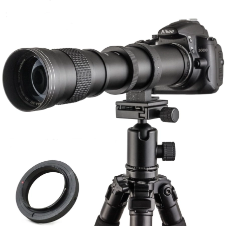 Teleobiektyw JINTU 420-1600 mm f/8.3 HD-Tele Zoom do lustrzanek Nikon