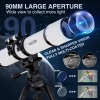 Teleskop NACATIN 80090 800 mm Do Astrofotografii i Obserwacji Kosmosu