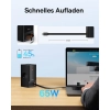 BASEUS ŁADOWARKA LISTWA ZASILAJĄCA ZASILACZ AC 230V 4x USB USB-C PD 65W