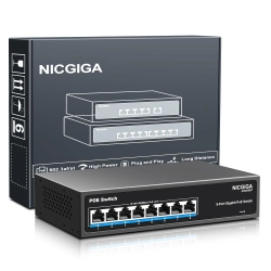 NICGIGA GS0800P SWITCH POE 8x GIGABIT 120W RJ45
