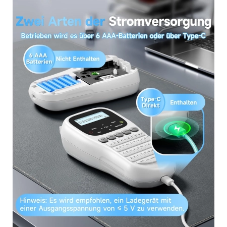 Drukarka etykiet EazeID H1100 Kompaktowa i łatwa w obsłudze