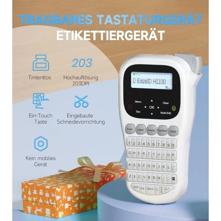 Drukarka etykiet EazeID H1100 Kompaktowa i łatwa w obsłudze