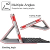 Etui LiuShan Lenovo Tab M8 FHD czerwone skóra PU 8-calowy odłączana
