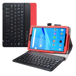 Etui LiuShan Lenovo Tab M8 FHD czerwone skóra PU 8-calowy odłączana