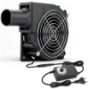 Wentylator Wathai 230V 120mm turbina z regulatorem do pieca i grilla