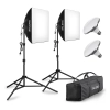 RALENO PS70 ZESTAW OŚWIETLENIOWY SOFTBOX 2SZT. 50W