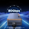 Obudowa SSD Ugreen M.2 NVMe Thunderbolt 5 80 GB/s aktywne chłodzenie